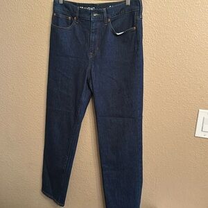 JCREW - size 28 (6) EUC classic straight dark blue jeans - perfect condition